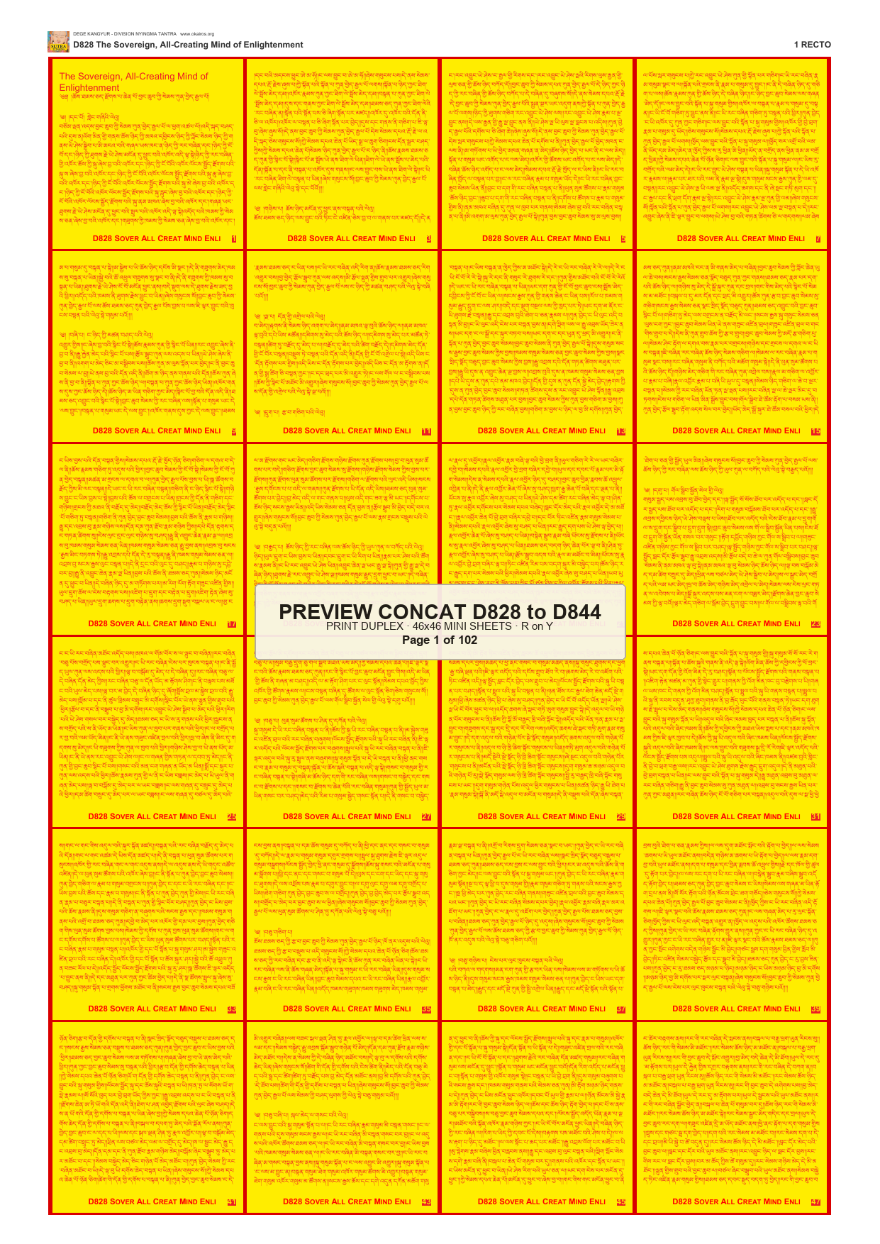 Preview DEGE-KANG-NYINGMATANTRA-PRINTSET-D828-TO-D844 — page 1