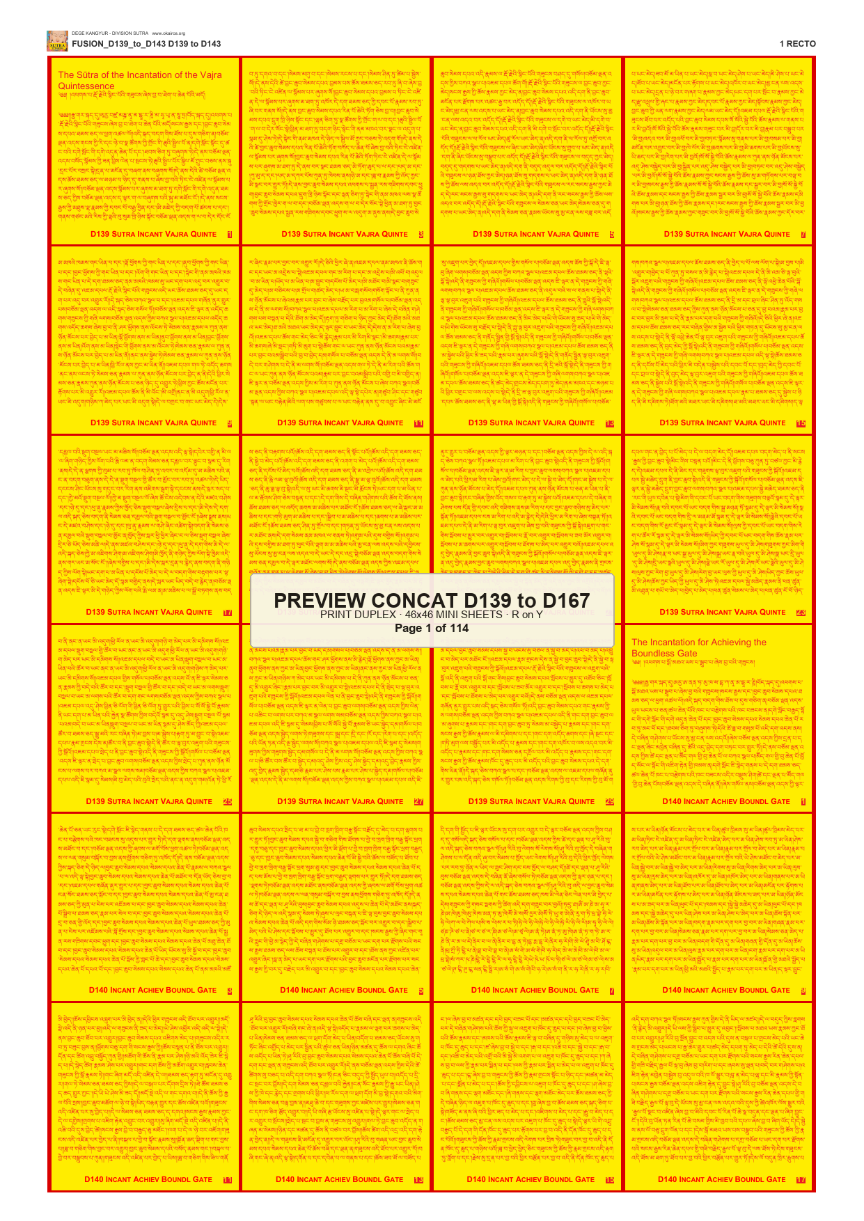 Preview DEGE-KANG-SUTRA-PRINTSET-D139-TO-D167 — page 1